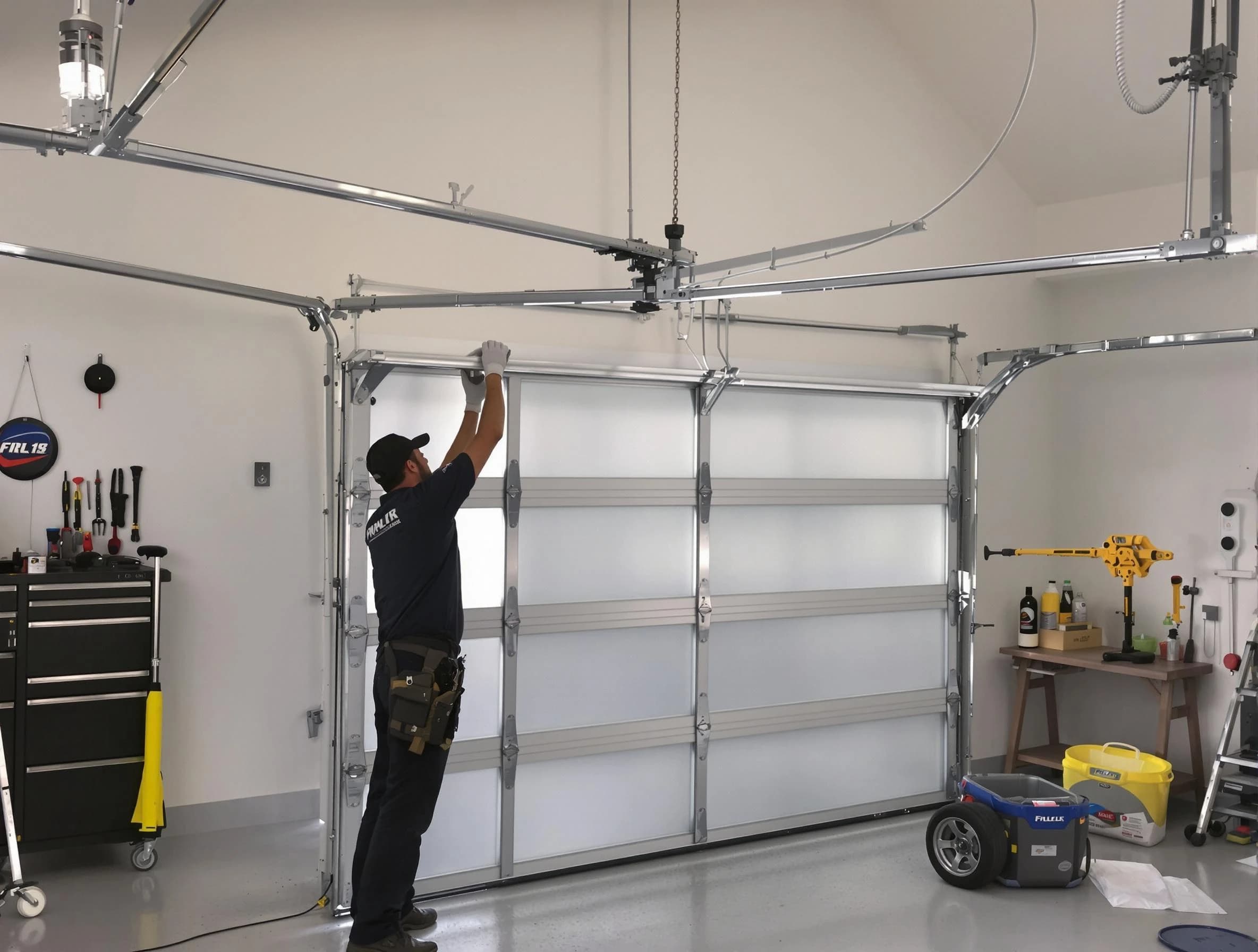 Nolensville Garage Door Repair certified team performing precision garage door installation in Nolensville