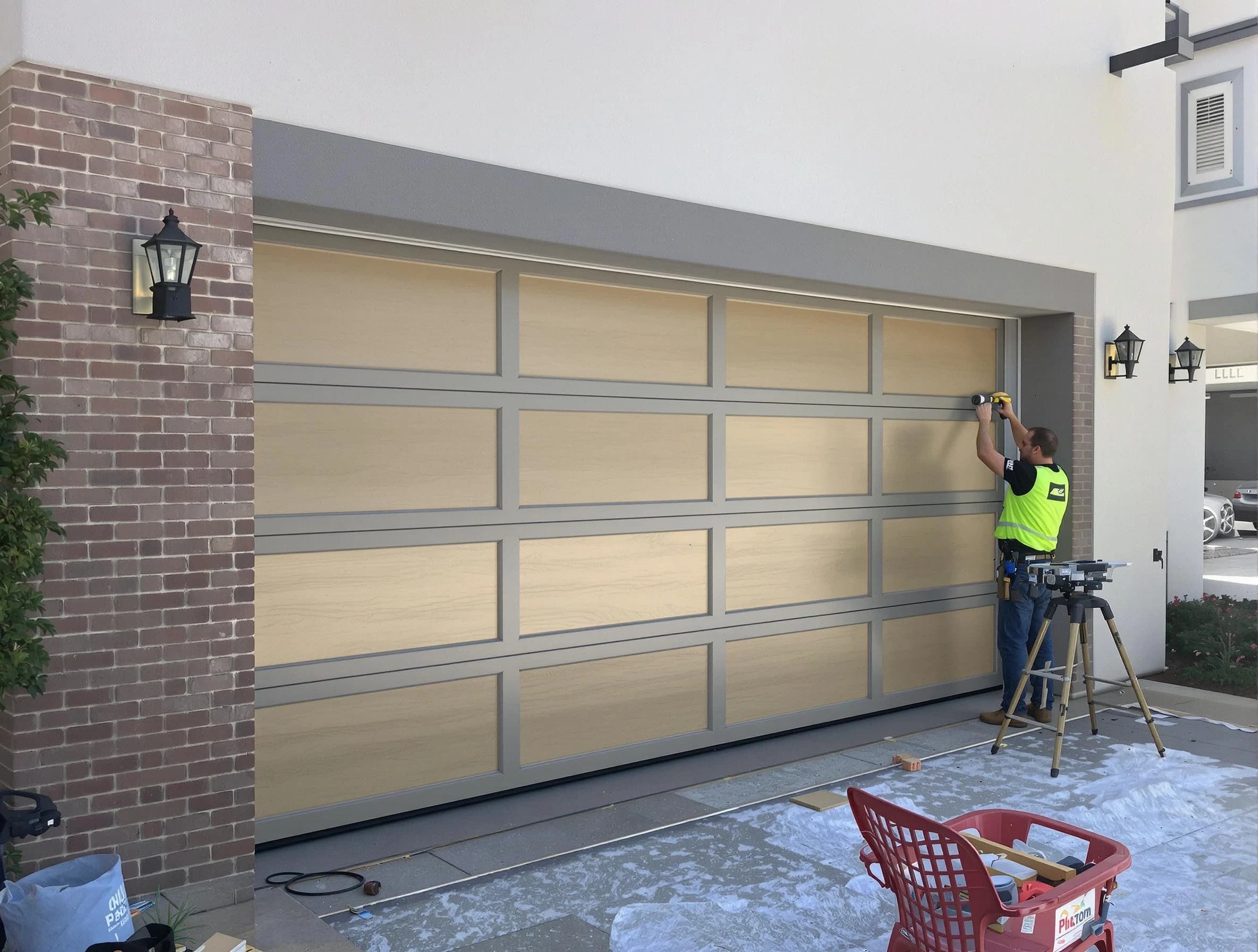 Garage door replacement service by Nolensville Garage Door Repair in Nolensville