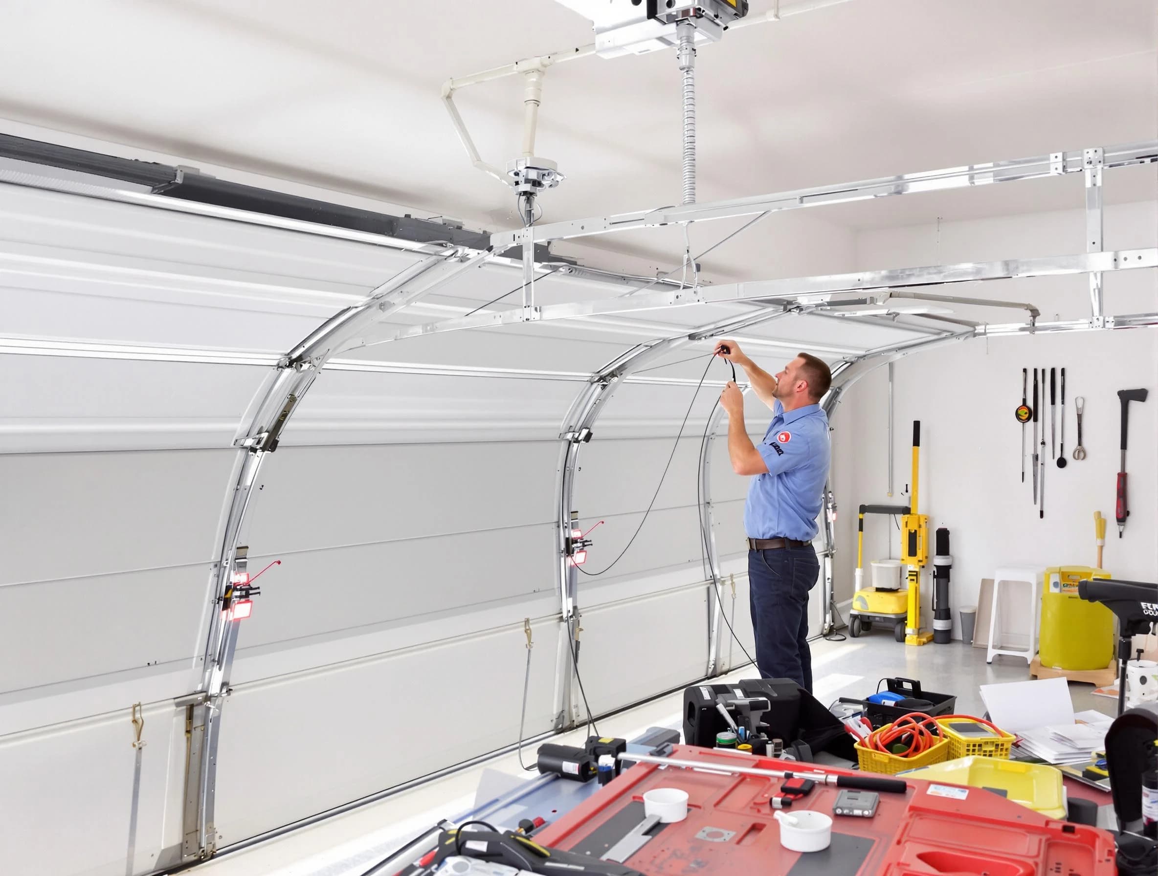 Garage door cable repair service by Nolensville Garage Door Repair in Nolensville