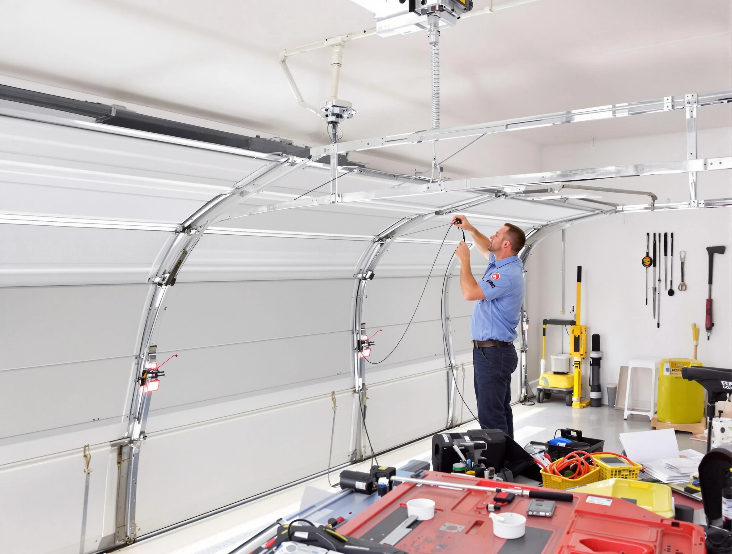 Garage door cable repair service by Nolensville Garage Door Repair in Nolensville