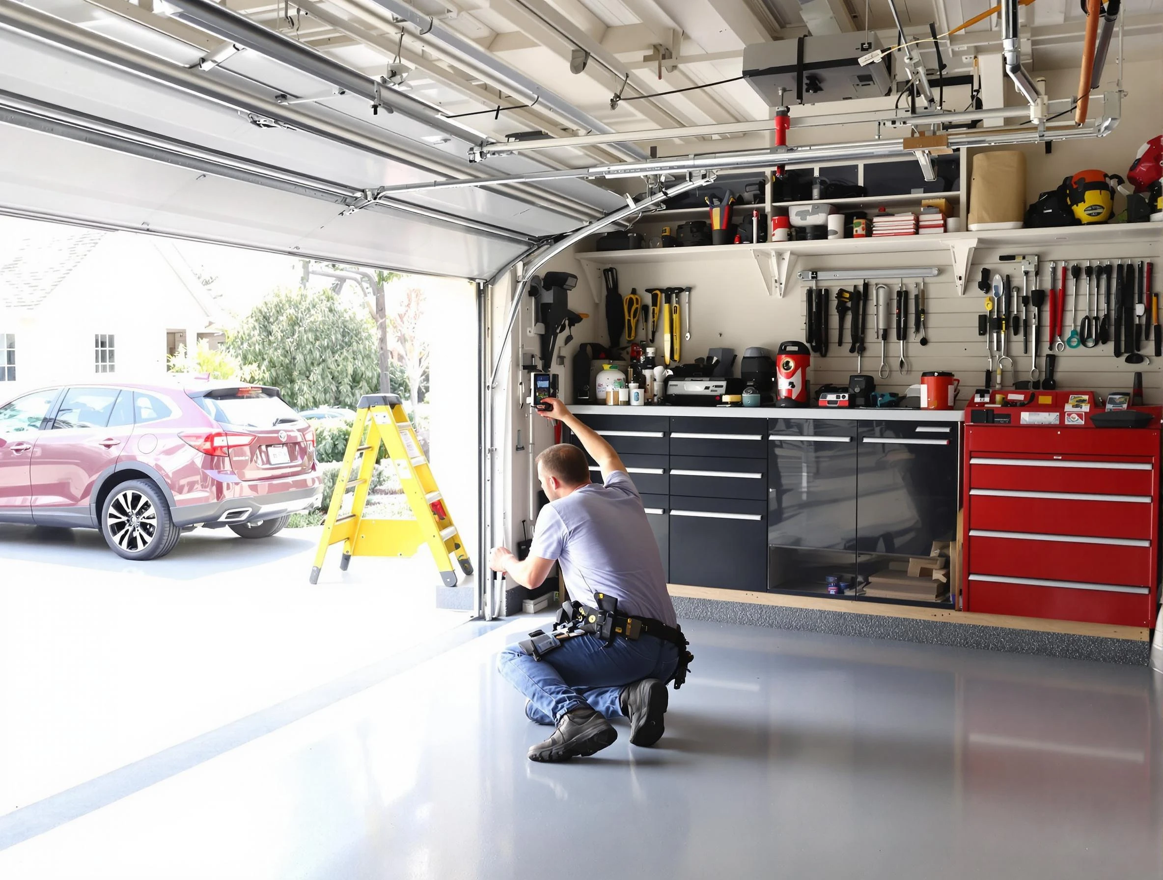 Local garage door repair service by Nolensville Garage Door Repair in Nolensville