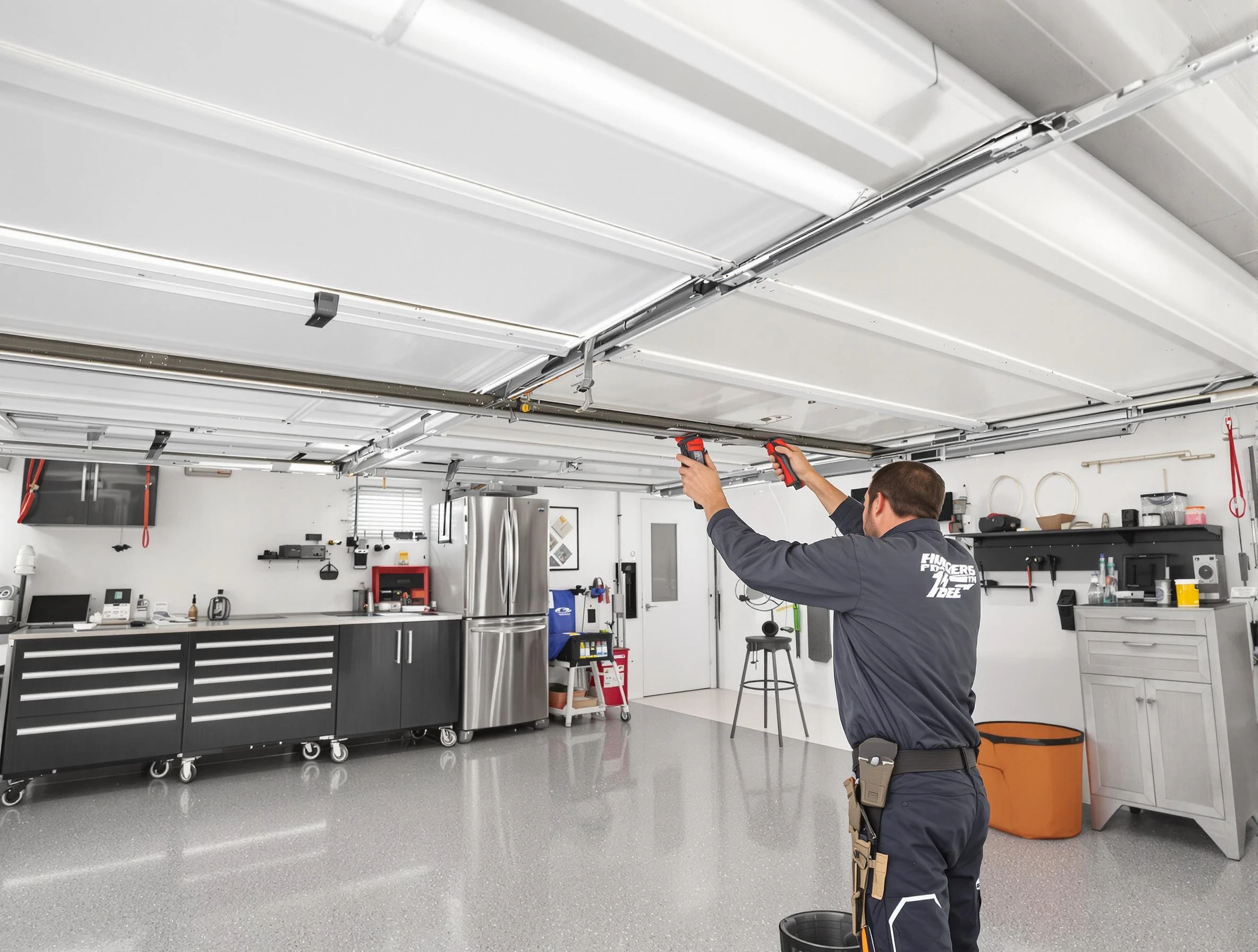 Overhead garage door repair service by Nolensville Garage Door Repair in Nolensville