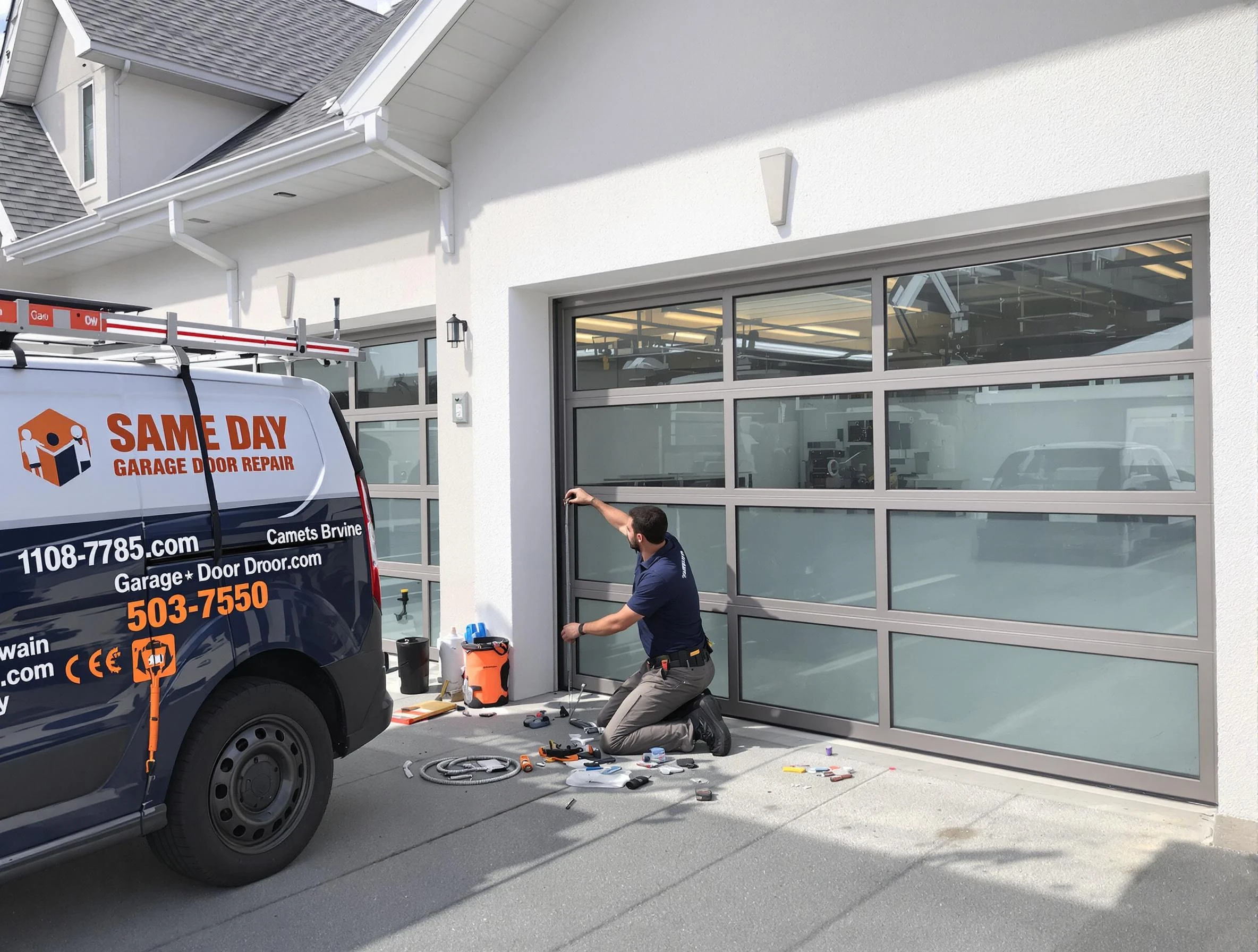 Same-day garage door repair service by Nolensville Garage Door Repair in Nolensville